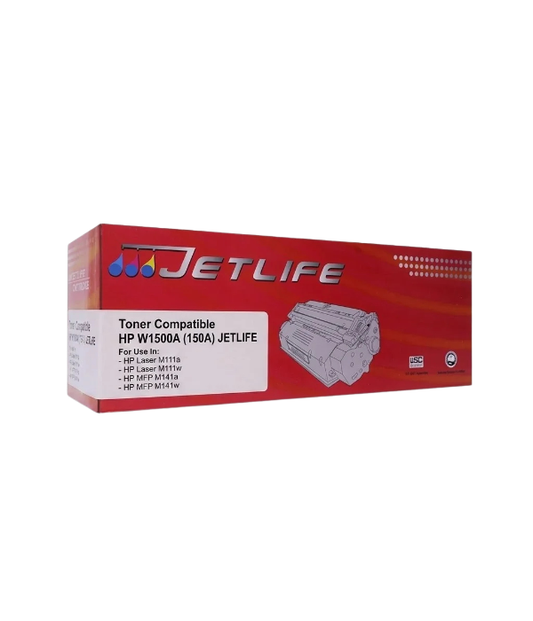 Tóner Jetlife JET0000947 Negro para HP W1500A