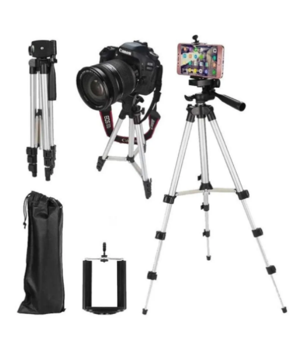 Trípode ZZ-330A de Aluminio 35cm para Cámara Fotográfica