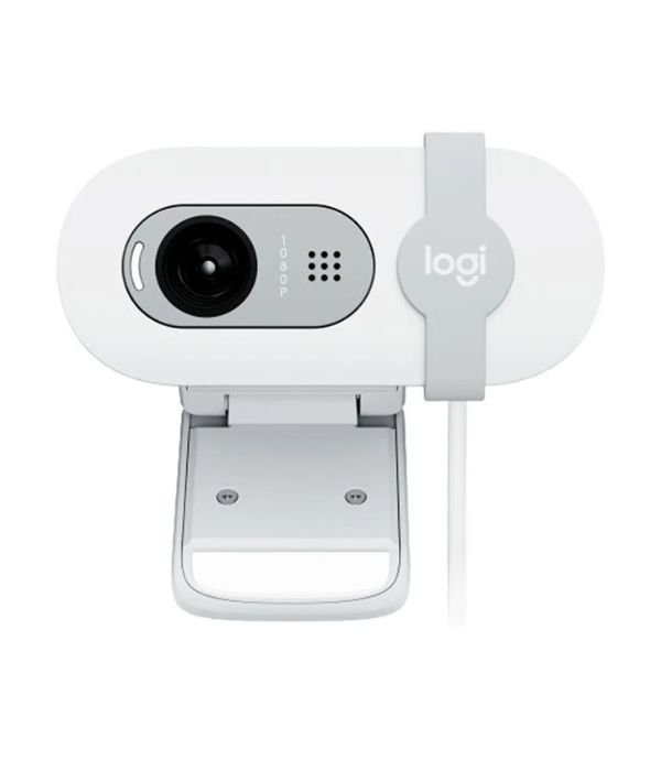 WEBCAM LOGITECH BRIO 960001615: 100 FHD 1080P USB-A WHITE