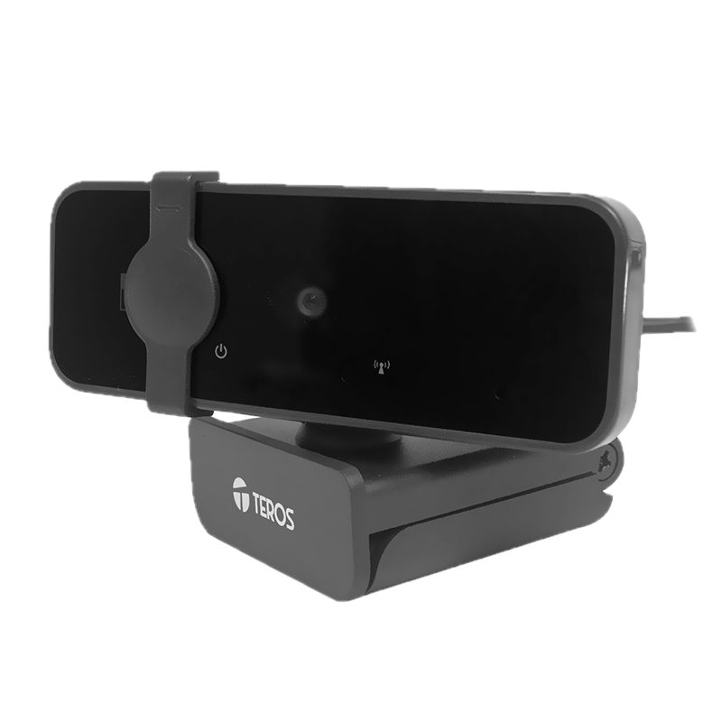 Webcam Teros TE9072 2K con Micrófono USB 2.0